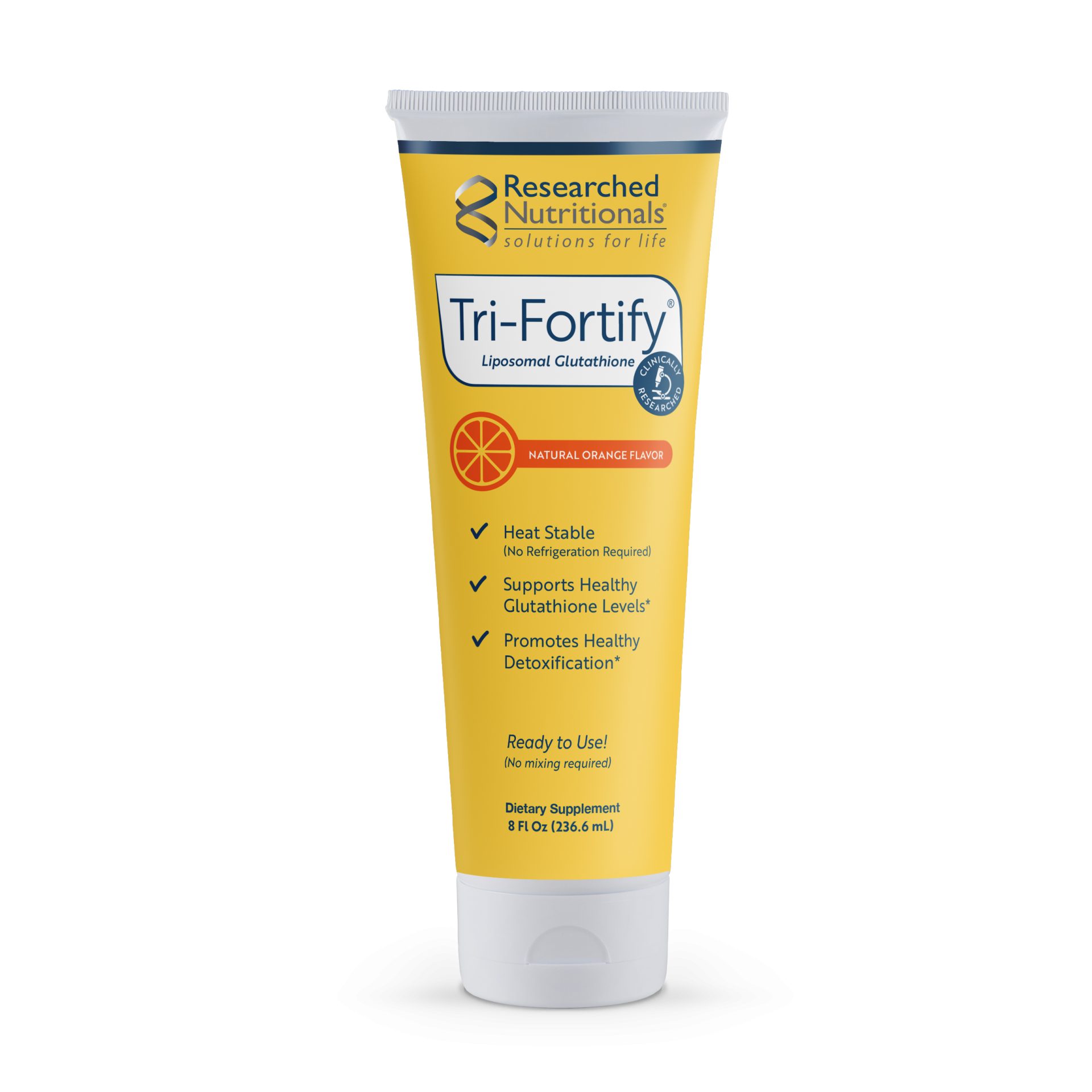 Tri-Fortify Liposomal Glutathione Orange 240ml Tri-Fortify Liposomal Glutathione Orange 240ml