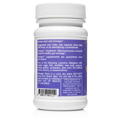 Smidge Yeastbiotics 60 capsules