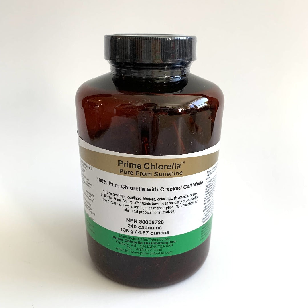 Prime Chlorella Chlorella Capsules (240 Capsules)
