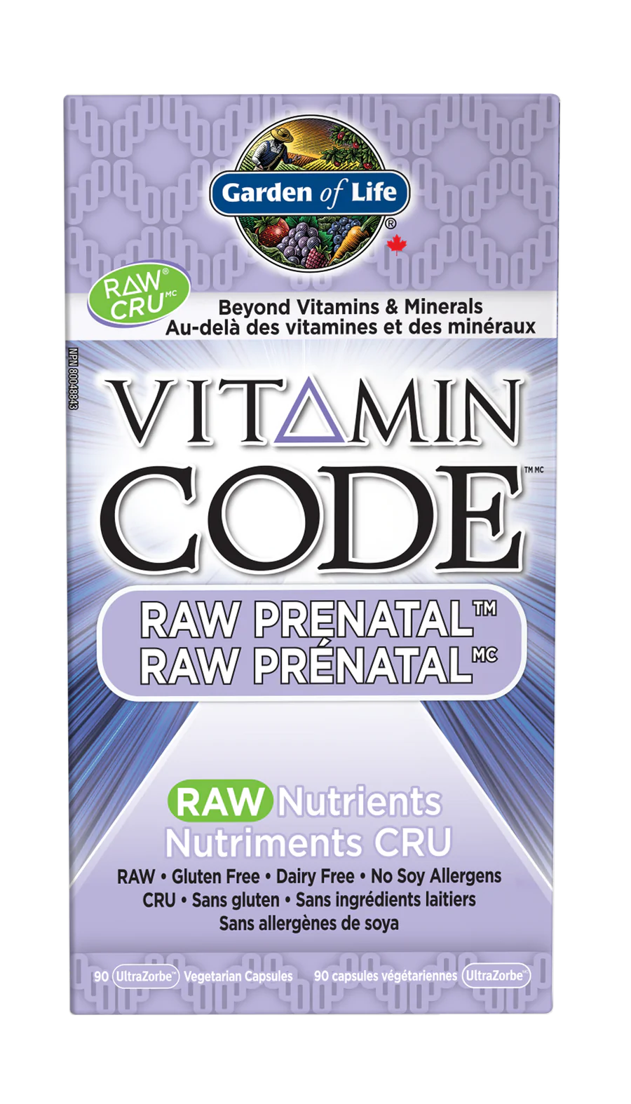 Prenatal Garden of Life Vitamin