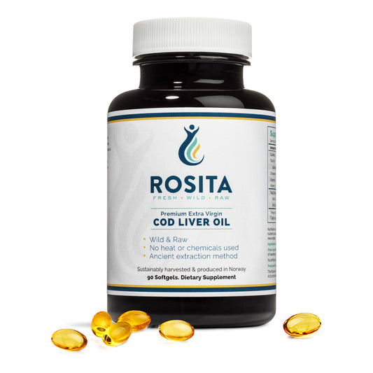 Rosita Extra Virgin Cod Liver Oil 90 Softgel