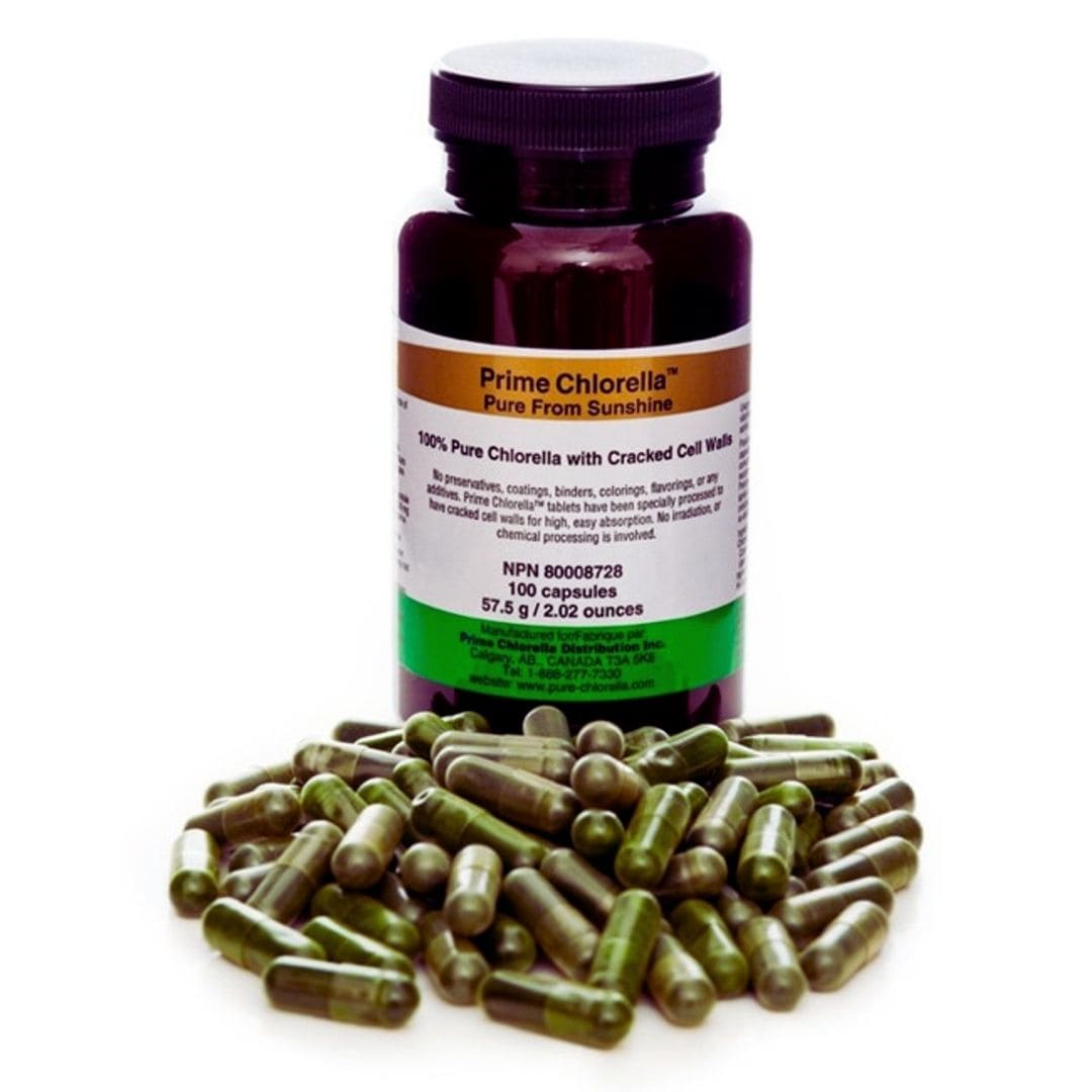 Prime Chlorella Chlorella Capsules (100 Capsules)